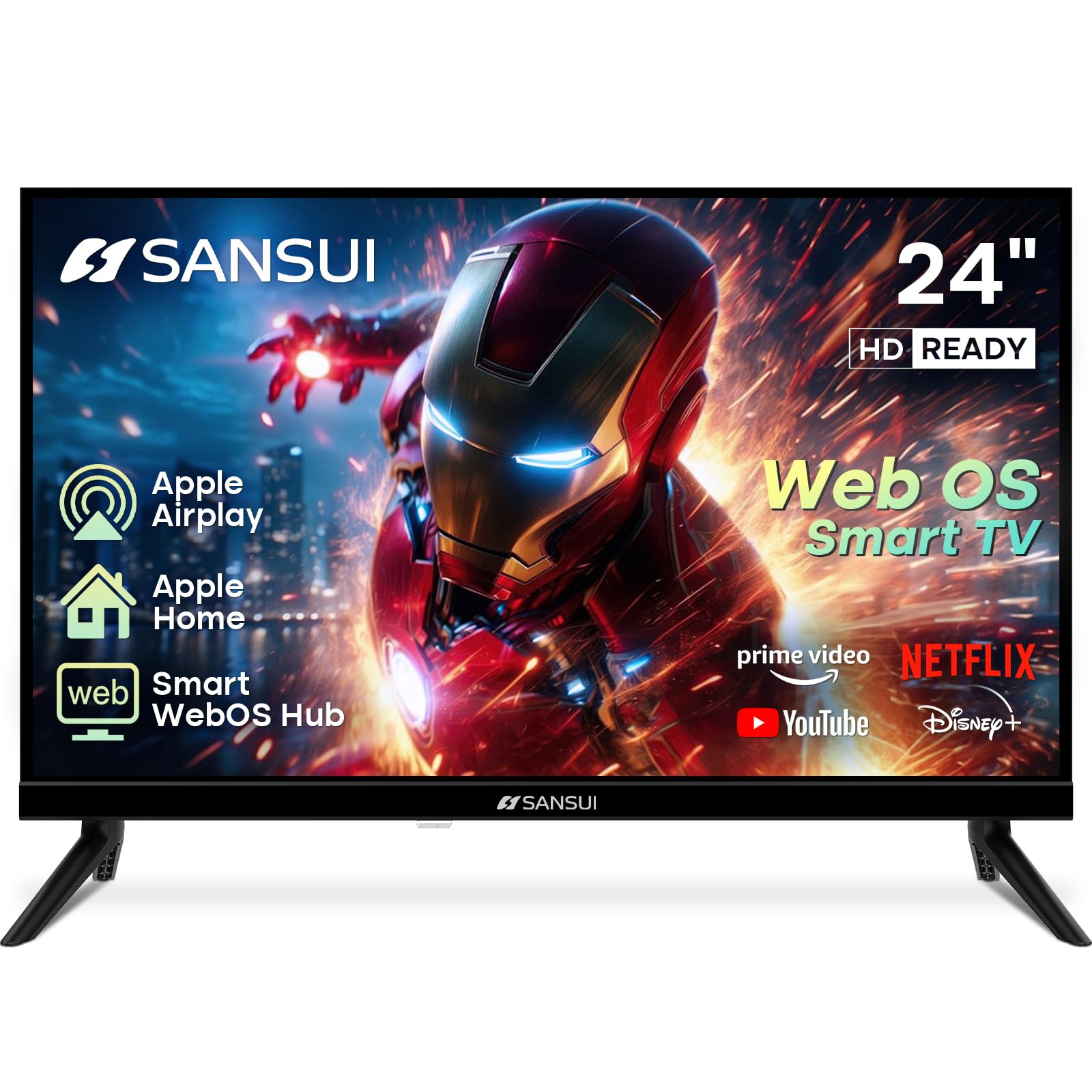 Amazon.com: SANSUI 24 inch 768P DLED Smart WebOS TV | Small